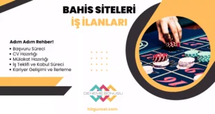 bahis siteleri iş ilanları